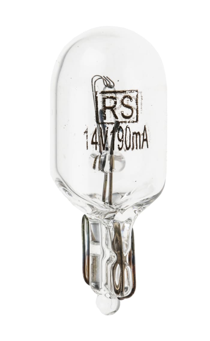 RS PRO Indicator Light, Clear, 6.3 V, 150mA