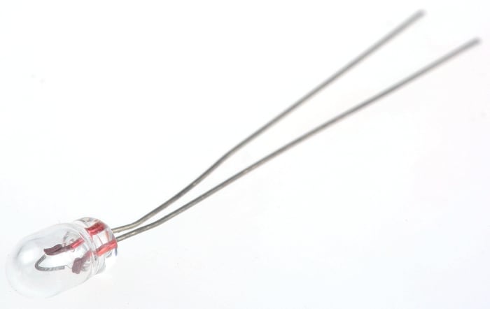 RS PRO Indicator Light, Clear, 5 V, 115mA