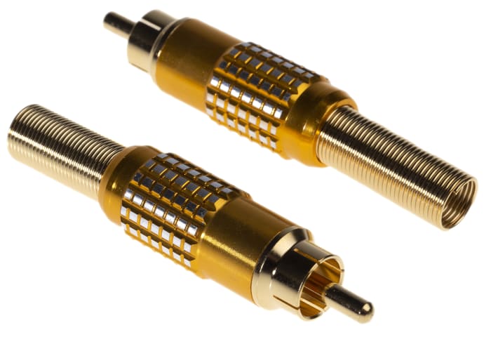 Rs Pro Conector Rca Macho Rs Pro Color Amarillo Montaje De Cable 106 969 Rs Components 