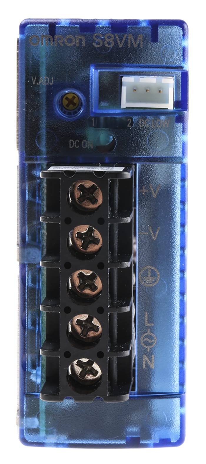 Omron S8VM Switch Mode DIN Rail Panel Mount Power Supply, 85 → 264V ac ac Input, 24V dc dc Output, 2.2A Output,