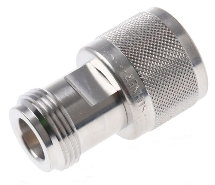 Connecteur RF Huber+Suhner TNC Mâle vers N Femelle, Droit, 50Ω 11GHz