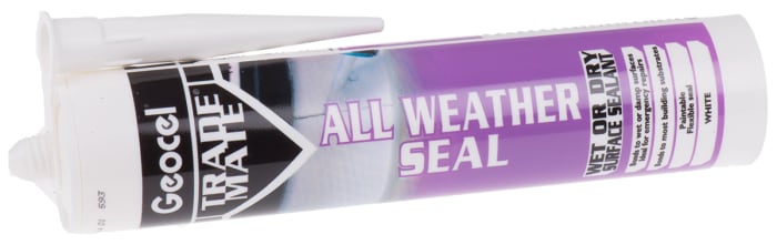 Geocel All Weather Seal White Sealant Paste 310 ml Cartridge