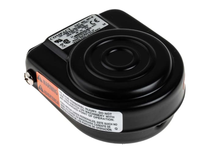 RS PRO Light Duty Momentary Foot Switch - Steel Case Material, SP-CO, 10 A @ 250 V ac Contact Current, 250V Contact