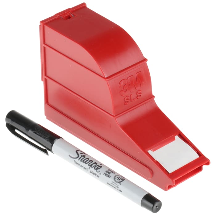 Kit de marqueurs de câbles 3M SLW Adhésif, Ø câble 3.8 → 12.4mm