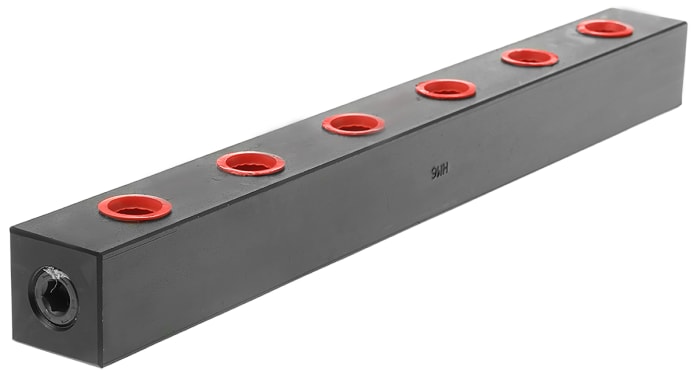 Hi-Force Hydraulic Manifold HM6, 6 stations