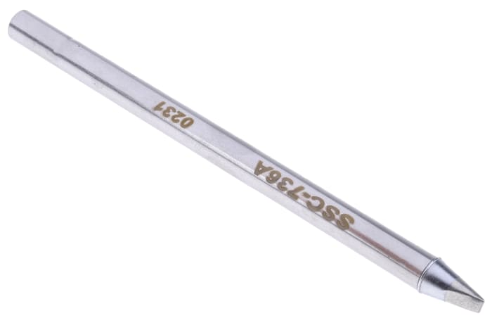 Panne de fer à souder SSC Metcal, Ciseau, série SSC-7, 2,5 mm, pour MFR-H6-SSC, SP-HC1