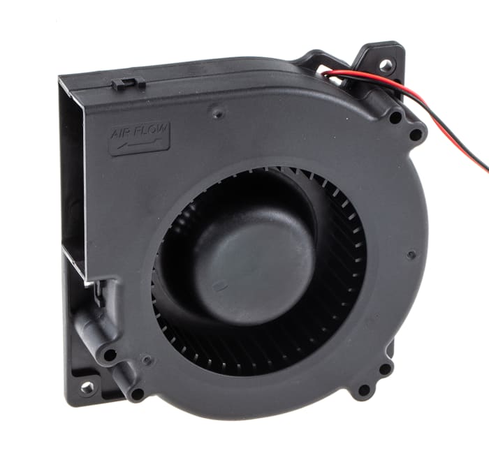 Odstředivý ventilátor, řada: PMB, 120 x 120 x 32mm, průtok vzduchu: 35.9cfm 24 V DC
