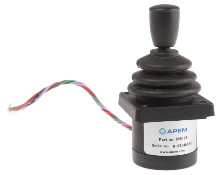 APEM 2-Axis Joystick Switch Conical, Progressive, IP65 125V ac