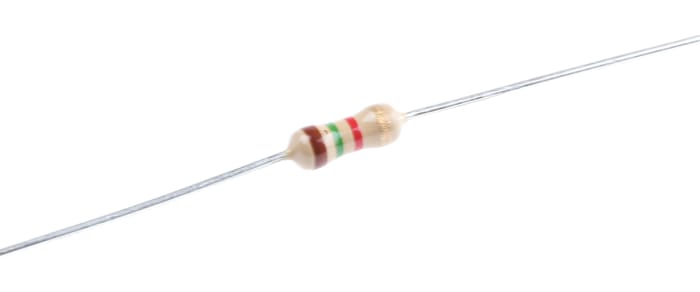 TE Connectivity 1,5kΩ Karbon Filmli Sabit Direnç, ±5%, Aksiyel, -1200 → 0ppm/°C, 0,33W