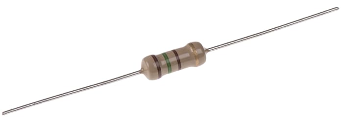 TE Connectivity 150Ω Carbon Film Resistor 1W ±5% CFR100J150R