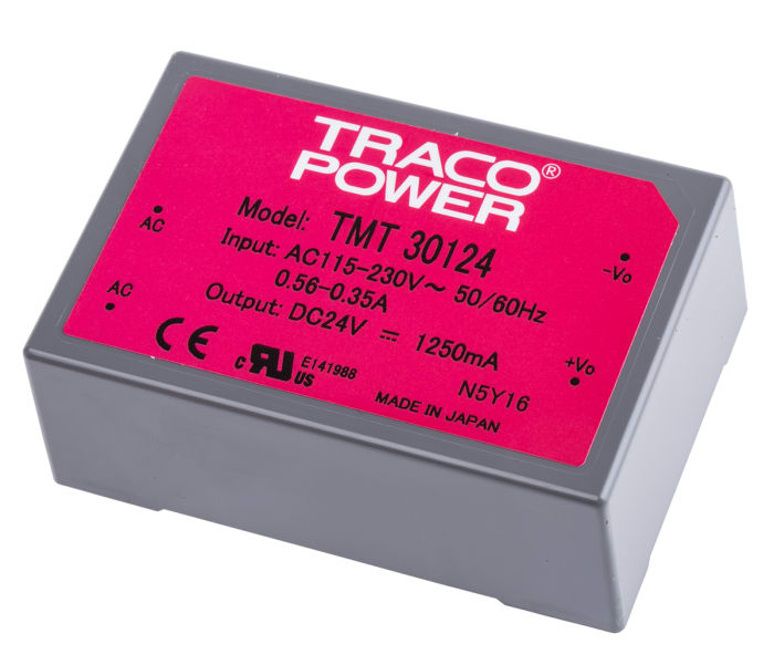 TRACOPOWER TMT 30124 Встроенный источник питания в закрытом корпусе SMPS