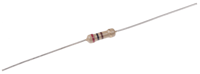 TE Connectivity 200Ω Karbon Filmli Sabit Direnç, ±5%, Aksiyel, -1200 → 0ppm/°C, 0,5W