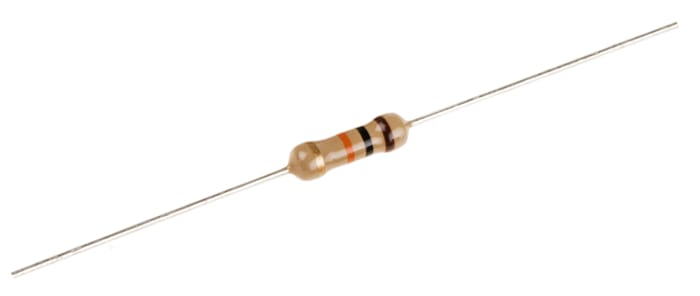 TE Connectivity 10kΩ Carbon Film Carbon Film Fixed Resistor 0.5W ±5% CFR50J10K