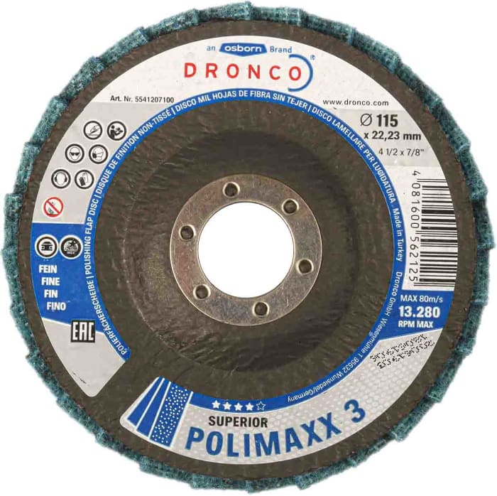 DRONCO Flap Disc, 115mm