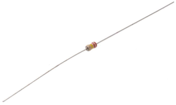 TE Connectivity 220kΩ Carbon Film Resistor 0.25W ±5% CFR16J220K