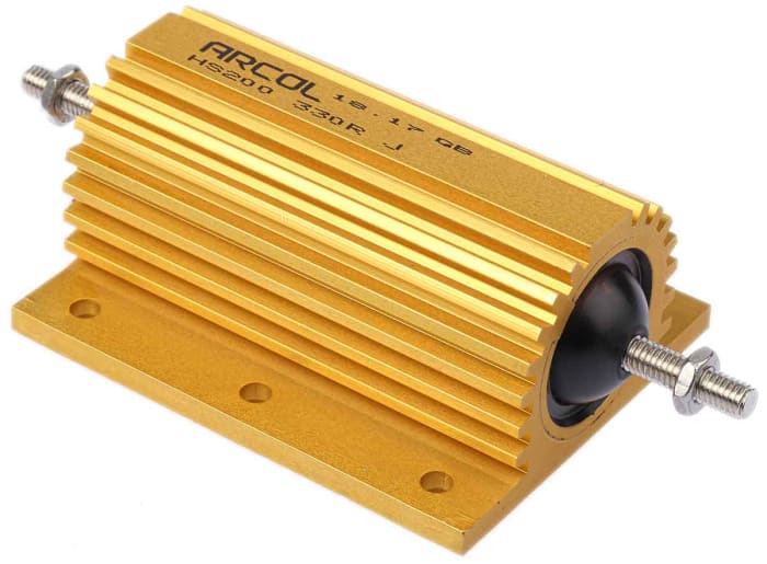 HS200 330R J Постоянный резистор для монтажа на панель 330Ω