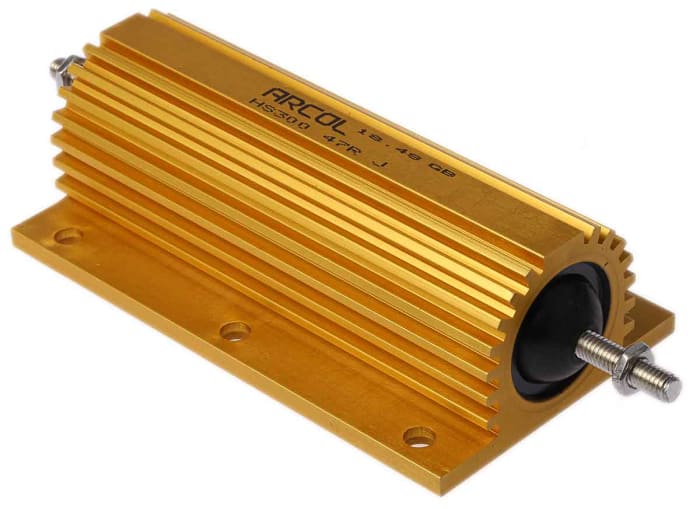 Arcol, 47Ω 300W Wire Wound Chassis Mount Resistor HS300 47R J ±5%