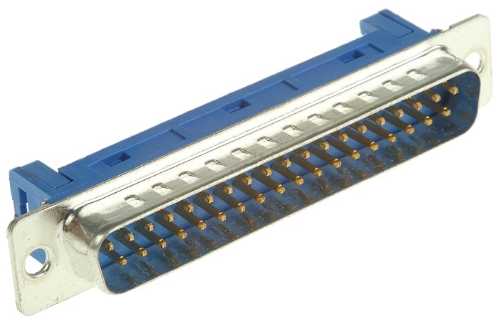 RS PRO 37 Way Cable Mount D-sub Connector Plug, 1.27mm Pitch