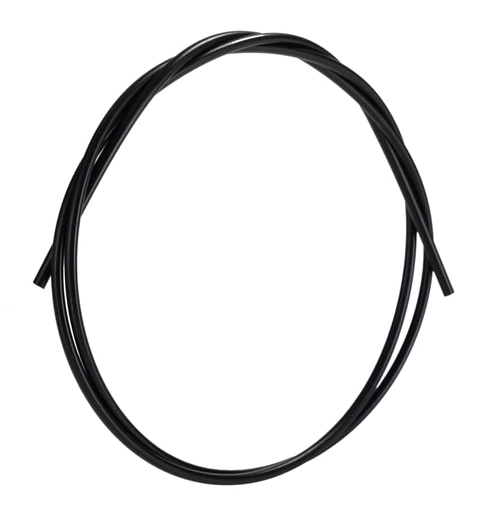 RS PRO Halogen Free Heat Shrink Tubing, Black 2.4mm Sleeve Dia. x 100cm Length 2:1 Ratio