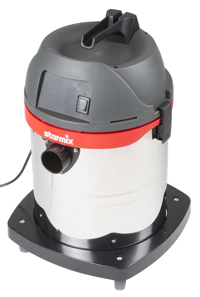 Starmix E 1232HK Floor Vacuum Cleaner Vacuum Cleaner for Dust Extraction, 5m Cable, Type C - Euro Plug, Type G -
