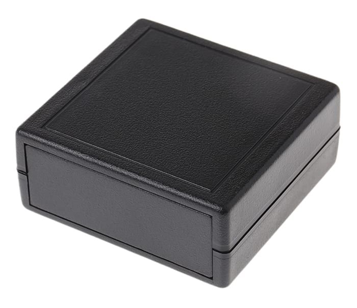 RS PRO Black ABS Handheld Enclosure, 61 x 57.7 x 25.4mm