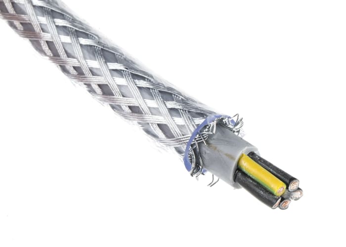Lapp ÖLFLEX CLASSIC 110 SY Control Cable, 5 Cores, 1.5 mm², SY, Screened, 50m, Transparent PVC Sheath, 16 AWG