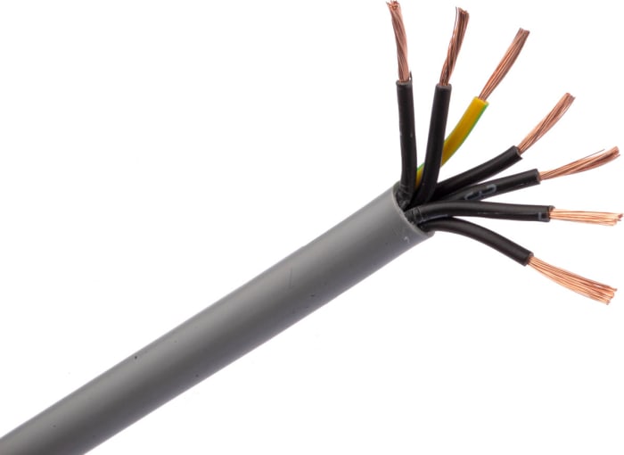Lapp 1119107 Кабель цепи управления YY, 18 AWG, Медь, 0,75 мм², 12 А, ПВХ, 50м