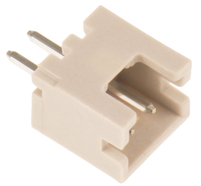Hirose DF13 Series Straight Through Hole PCB Header, 2 Contact(s), 1.25mm Pitch, 1 Row(s), Shrouded