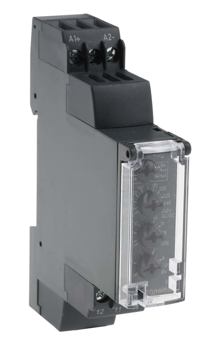 RM17UAS15 Schneider Electric Schneider Electric Voltage Monitoring Relay, 1 Phase, SPDT, 65 →