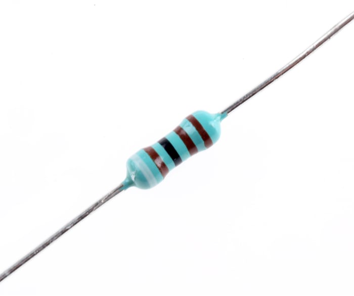 TE Connectivity 9.1kΩ Metal Film Resistor 0.6W ±1% LR1F9K1