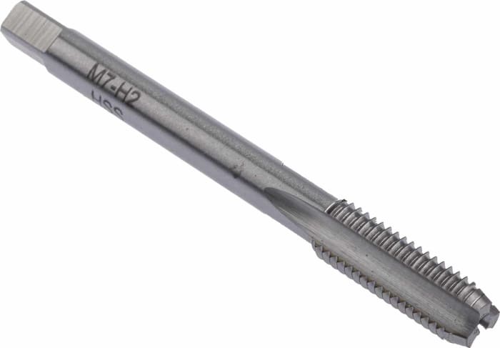 RS PRO Tap Set, M7 Thread, 1mm Pitch, Metric Standard, Hand Tap