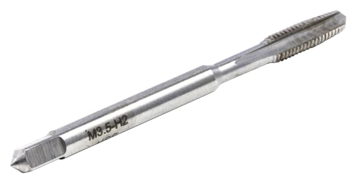 RS PRO Threading Tap HSS 1-Piece 0.6mm Pitch Metric Standard Hand Tap M3.5 Thread