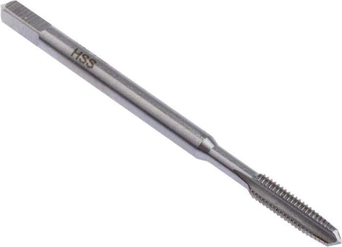 Taraud M3, pas de 0.5mm, Métrique, HSS, Taraud à main