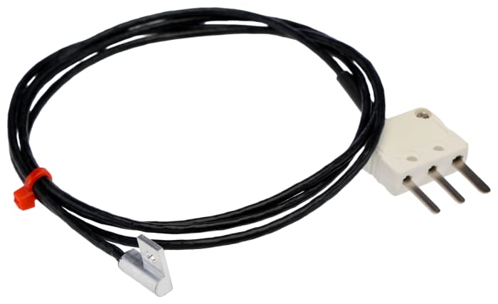 RS PRO PT100 RTD Sensor 3 mm Dia, 1 m Long, 2 Wire, Class A 230 °C Max