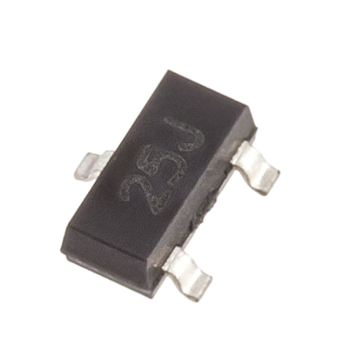 Diodes Inc Fixed Shunt Voltage Reference 2.5V ±1.0 % 3-Pin SOT-23, ZRC250F01TA