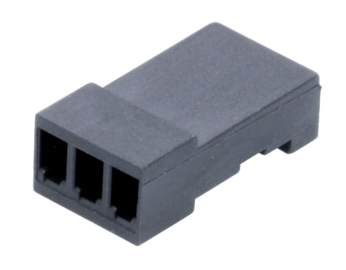 Wurth Elektronik, 48532480 Male Connector Housing, 2.54mm Pitch, 3 Way, 1 Row