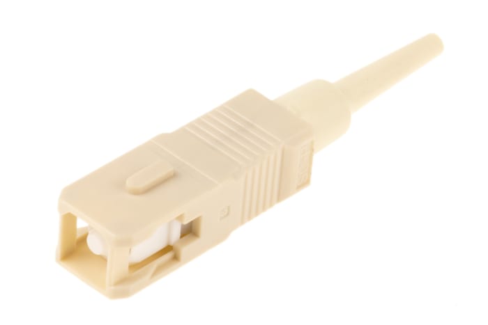 RS PRO, SC, APC, UPC Multimode Simplex Fibre Optic Connector 127μm Fibre Size, 0.3dB Insertion Loss