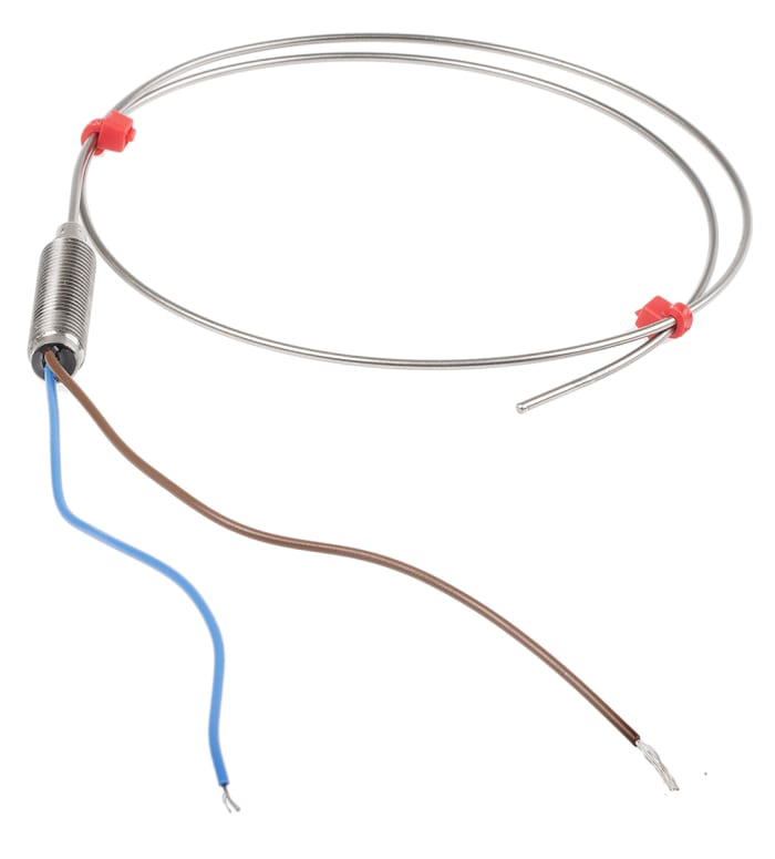 RS PRO Type K Thermocouple 500mm Length, 1.5mm Diameter → +800°C