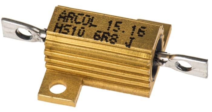 Résistance à montage sur châssis Bobinée, 6.8Ω 10W ±5%