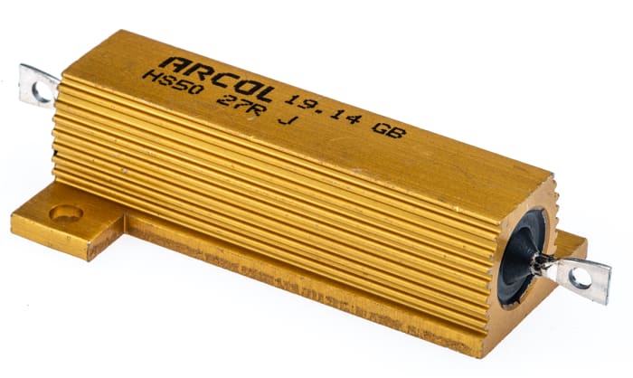 Résistance à montage sur châssis Bobinée, 27Ω 50W ±5%