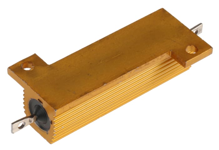 HS50 50R J Arcol | Arcol, 50Ω 50W Wire Wound Chassis Mount Resistor ...