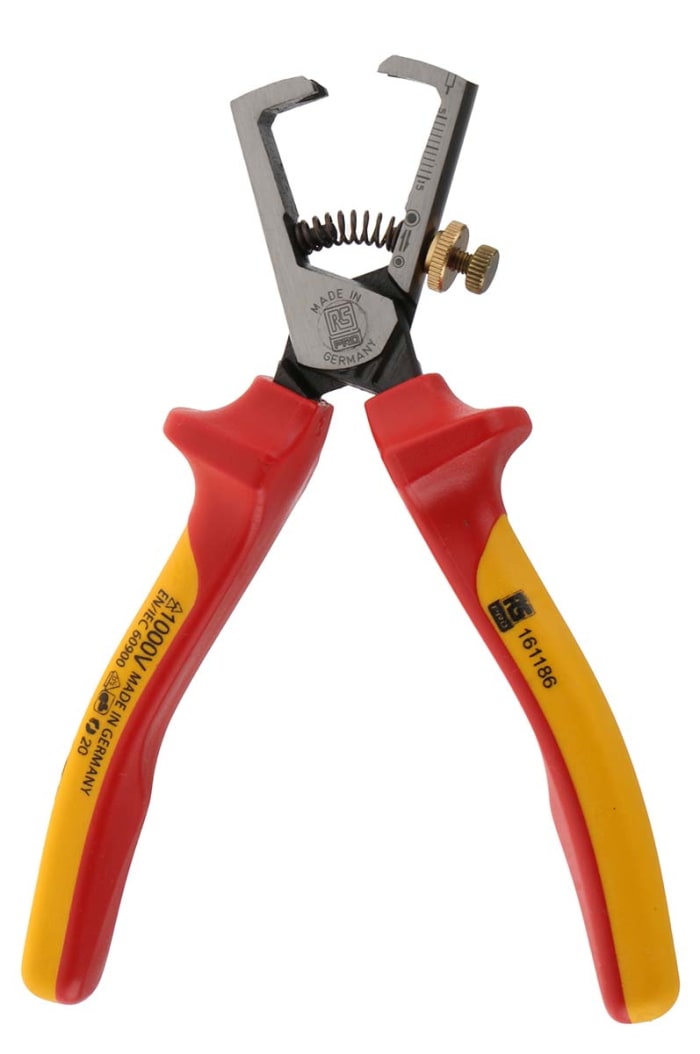 Pince à dénuder RS PRO, 5 → 10mm, 160 mm