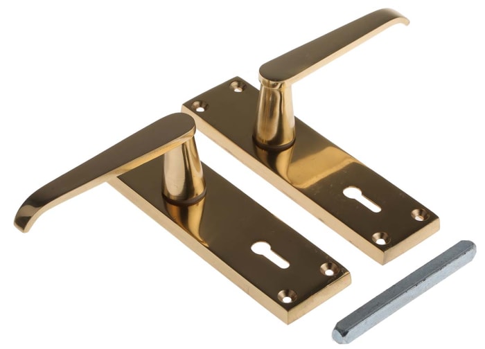 RS PRO Brass Handle 148 mm Height, 38 mm Width