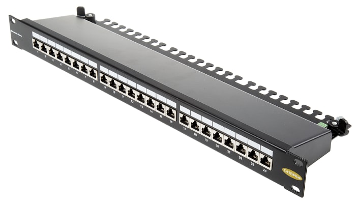Panneau de câblage LSA Brand-Rex 24 ports Cat6 RJ45 STP série Cat6Plus