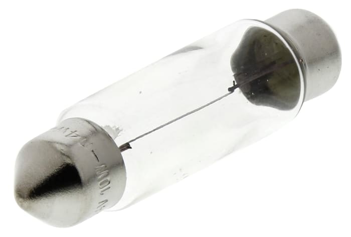 Osram SV8.5-8 Automotive Incandescent Lamp, Clear, 24 V