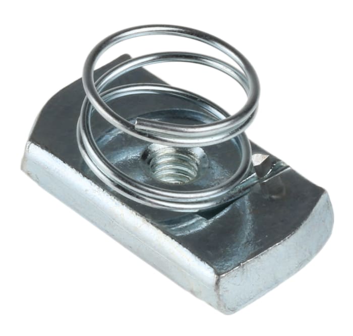 Nosníková matice, Ocel, M6, rozměry základny 21 x 41mm 0.03kg Unistrut