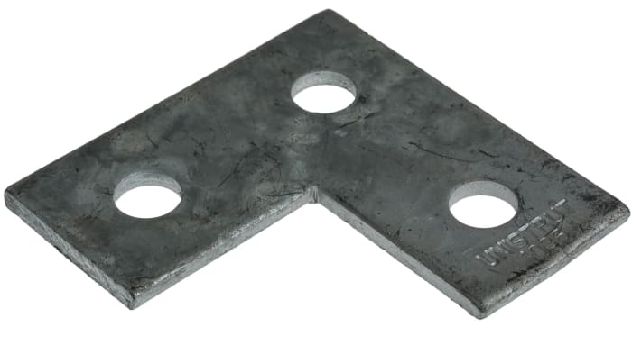 Steel L Shape Bracket 3 Hole, 14.3mm Holes, 88.9 x 88.9mm