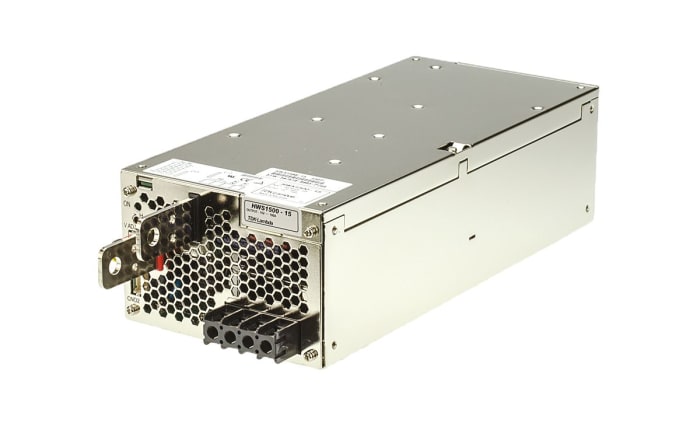 TDK-Lambda Switching Power Supply, HWS1500-15, 15V dc, 100A, 1.5kW, 1 Output, 120 → 330 V dc, 85 → 265 V