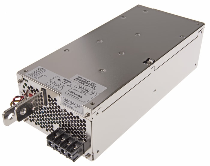TDK-Lambda Switching Power Supply, HWS1500-48, 48V dc, 32A, 1.5kW, 1 Output, 120 → 330 V dc, 85 → 265 V