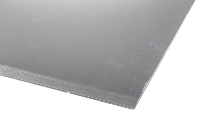 RS PRO Aluminium Metal Sheet 300mm x 500mm 3mm Thick